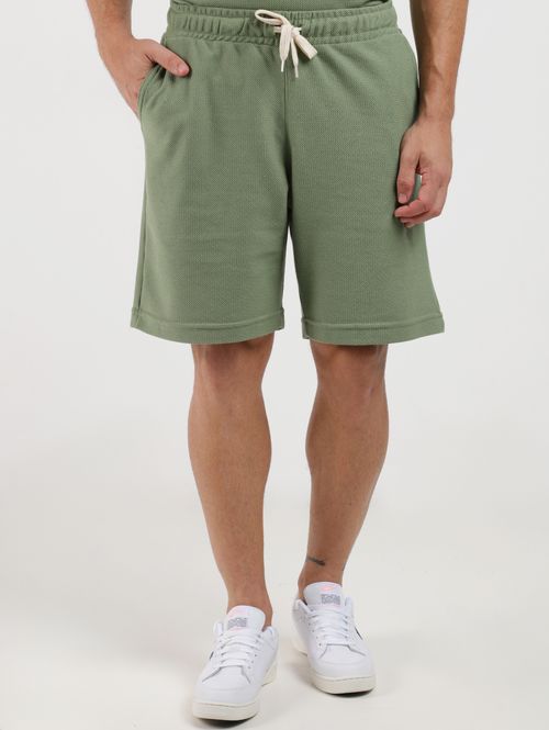 Bermuda Malha Texturizada Vels Masculina VERDE