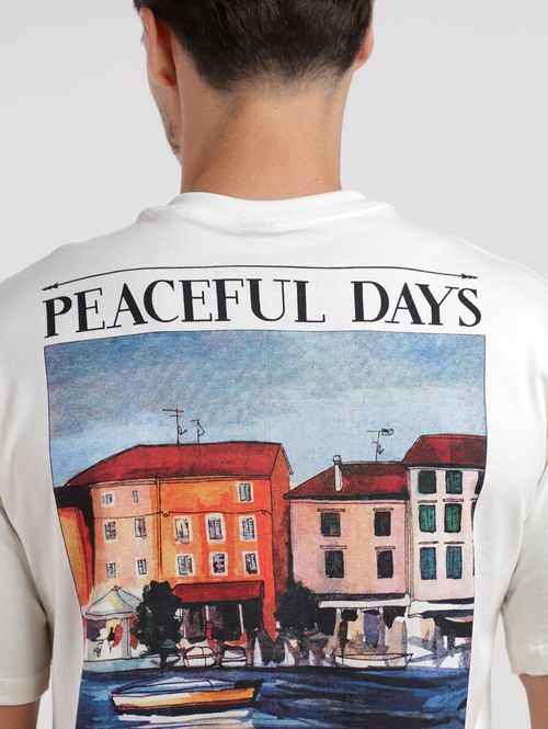 Camiseta Oversized Masculina OFF WHITE