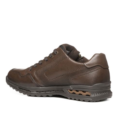 Sapatenis Pegada Masculino em Couro Tabaco 111801-02