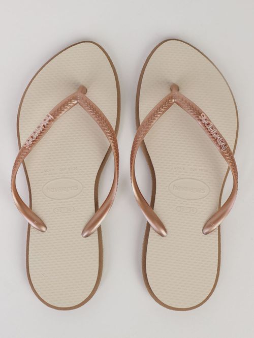 Chinelo Point Havaianas Feminino BEGE