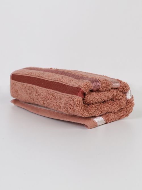 Toalha de Rosto Fio Penteado Lumina Karsten LARANJA