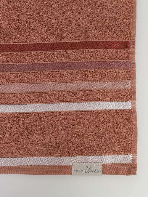 Toalha de Rosto Fio Penteado Lumina Karsten LARANJA