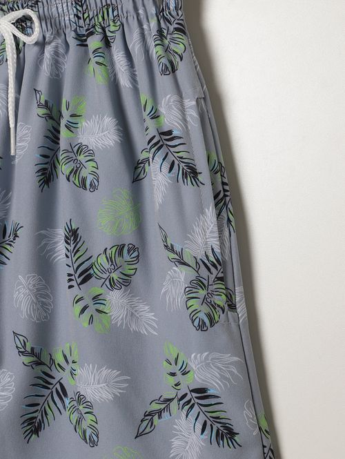 Bermuda Microfibra Juvenil Para Menino - CHUMBO