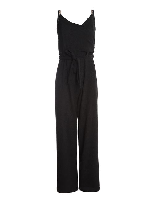 Macacão Longo Transpassado Autentique Feminino PRETO