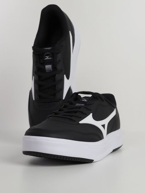 Tênis Casual City Wall Mizuno Masculino PRETO/BRANCO