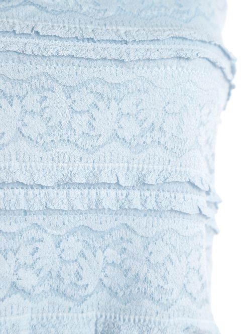 Blusa Renda Feminina AZUL CLARO