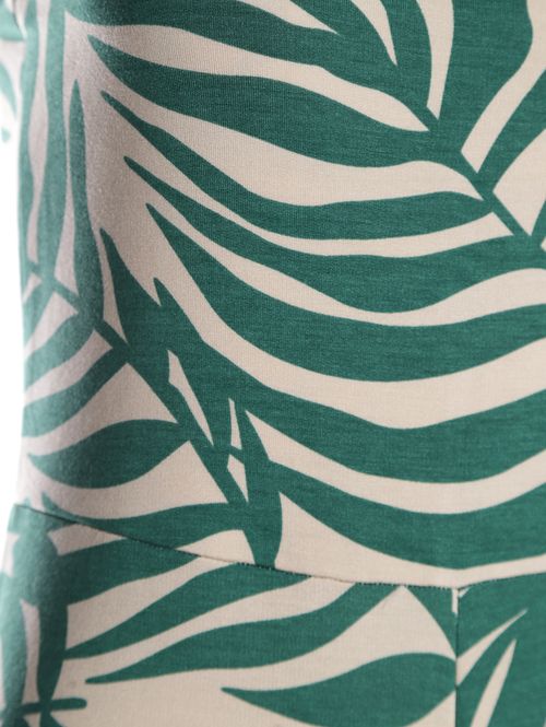 Macacão Pantalona Folhagens Autentique Feminino VERDE