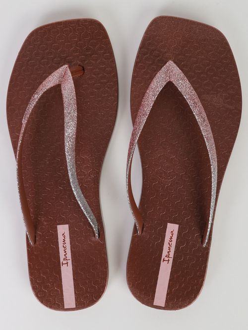 Chinelo Edge Shine Ipanema Feminino MARROM