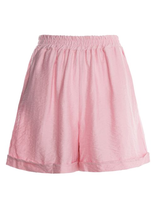 Short Cós Elástico Feminino ROSA CLARO