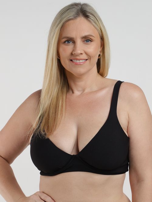 Biquíni Top Bojo Com Aro Plus Size Feminino PRETO