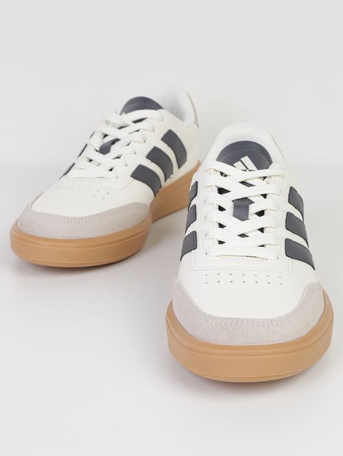 Tênis Casual Courtblock Adidas Feminino BEGE