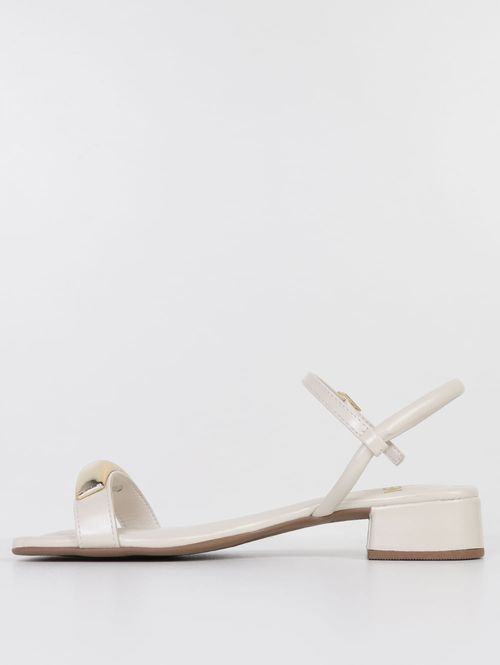 Sandália Fivela Di Valentini Feminina OFF WHITE