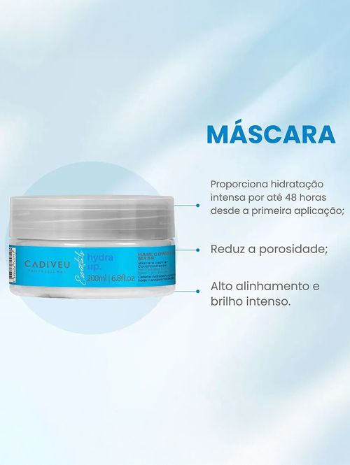 Máscara Capilar Hydra Up Cadiveu 200ml UNICO