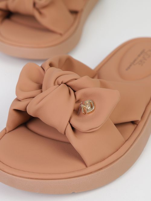 Chinelo Ultra Soft Com Laço Modare Feminino NUDE