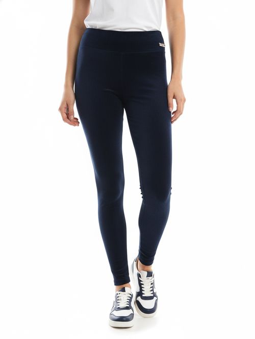 Calça Legging Cotelê Feminina MARINHO