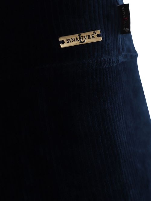 Calça Legging Cotelê Feminina MARINHO