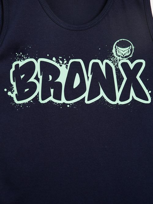 Camiseta Esportiva Juvenil Para Menino - MARINHO