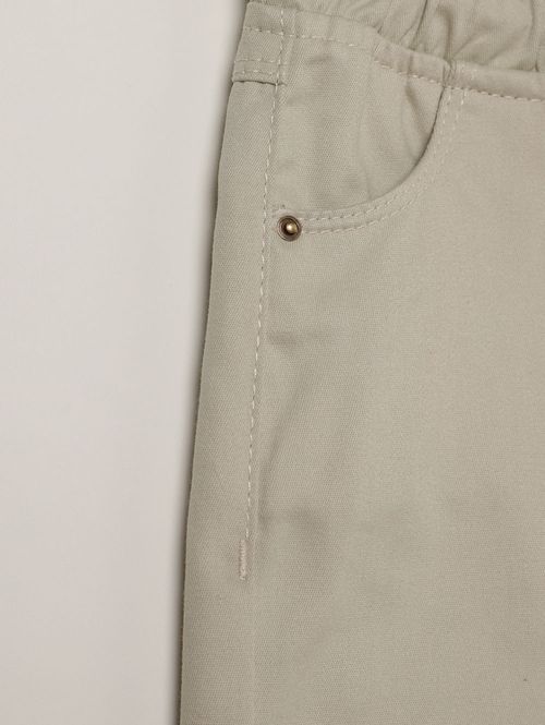 Bermuda Sarja Infantil Para Menino - AREIA