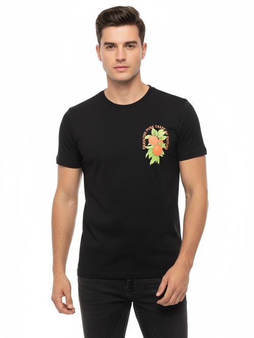 Camiseta Estampada Vels Masculina PRETO