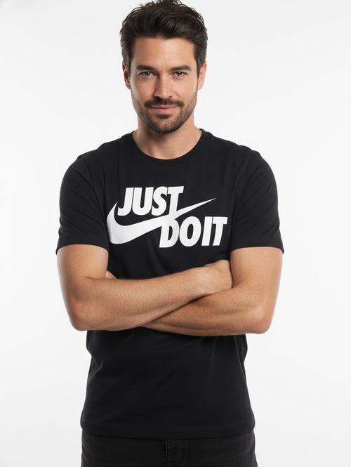 Camiseta Manga Curta Just Do It Nike Masculina PRETO