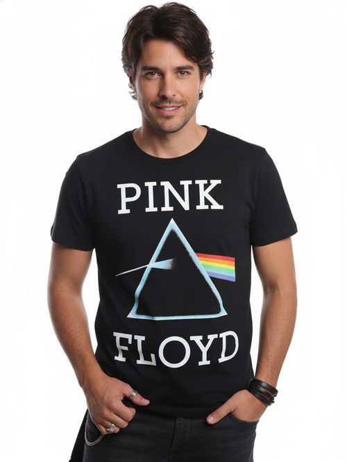 Camiseta Manga Curta Masculina PRETO