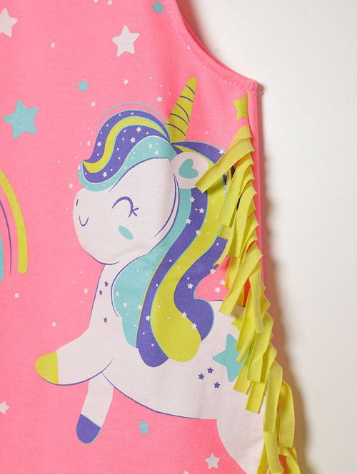 Salopete Moletinho Infantil Para Menina - ROSA