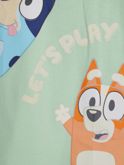 Camiseta Regata Bluey Infantil Para Menino - VERDE