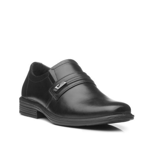 Sapato Social Pegada Masculino em Couro Preto 124776-01