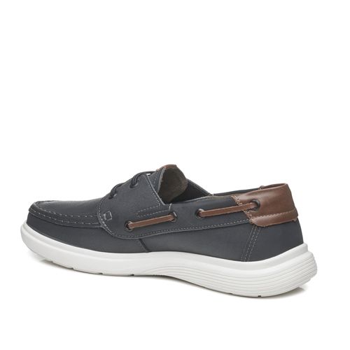 Mocassim Pegada Masculino em Couro Blue 142203-05