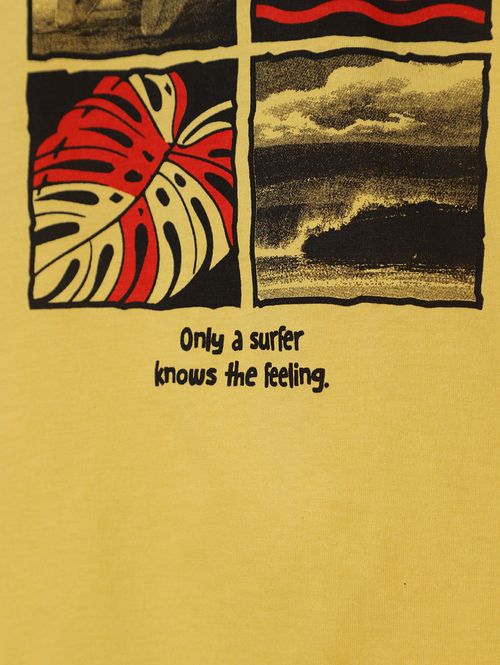 Conjunto Curto Infantil Para Menino - AMARELO