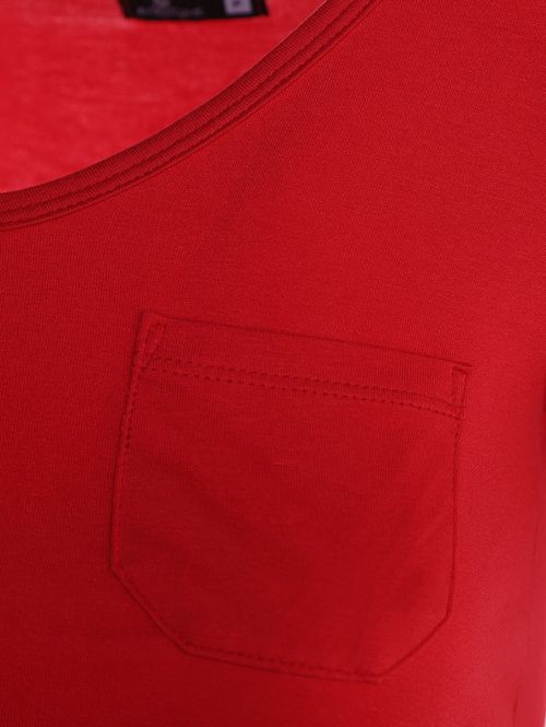 Blusa Manga Curta Autentique Feminina Vermelho