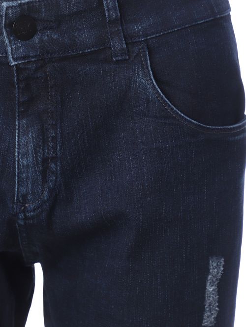 Bermuda Jeans Masculina AZUL