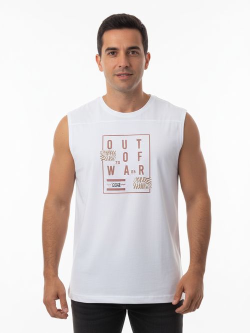Camiseta Regata Masculina BRANCO