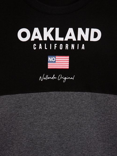 Camiseta Manga Longa Plus Size Masculina PRETO