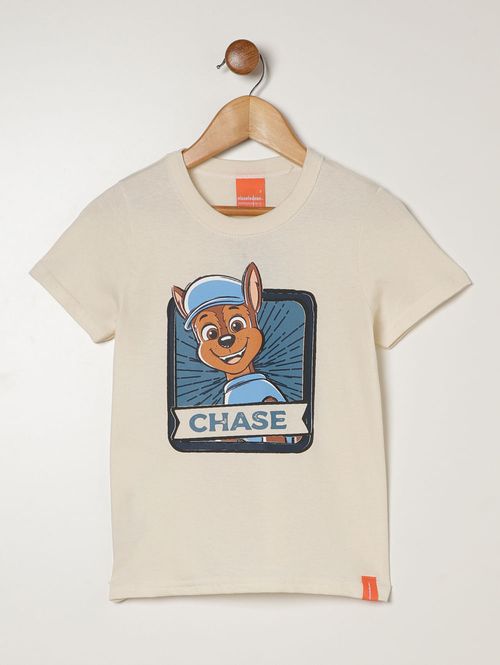 Conjunto Patrulha Canina Infantil Para Menino- OFF WHITE