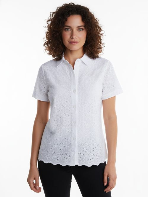Camisa Laise Feminina BRANCO
