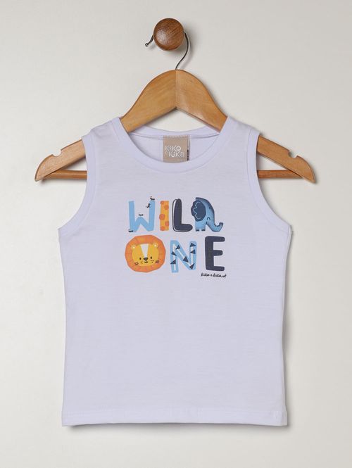 Conjunto Curto Infantil Para Bebê - BRANCO