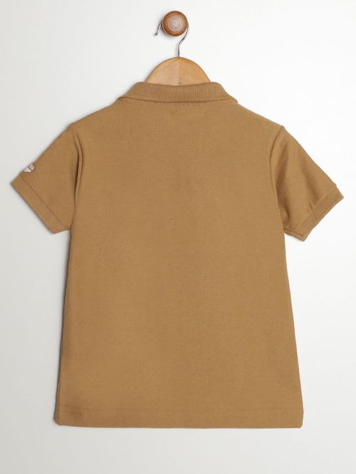 Polo Gangster Infantil Para Menino CARAMELO