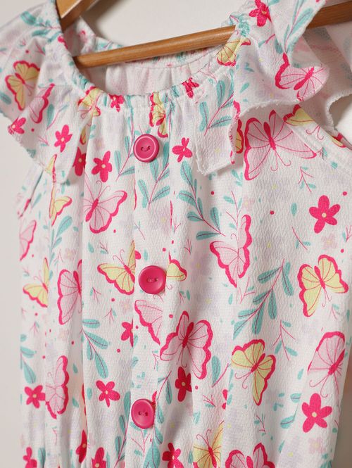 Macacão Malha Infantil Para Menina - PINK