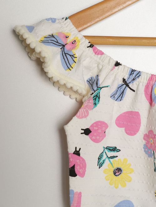 Blusa Regata Infantil Para Menina  - AZUL