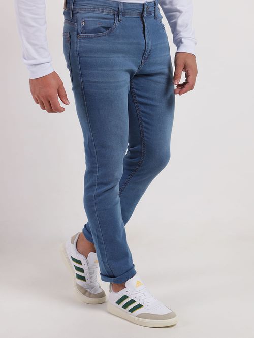 Calça Jeans Slim Masculina AZUL