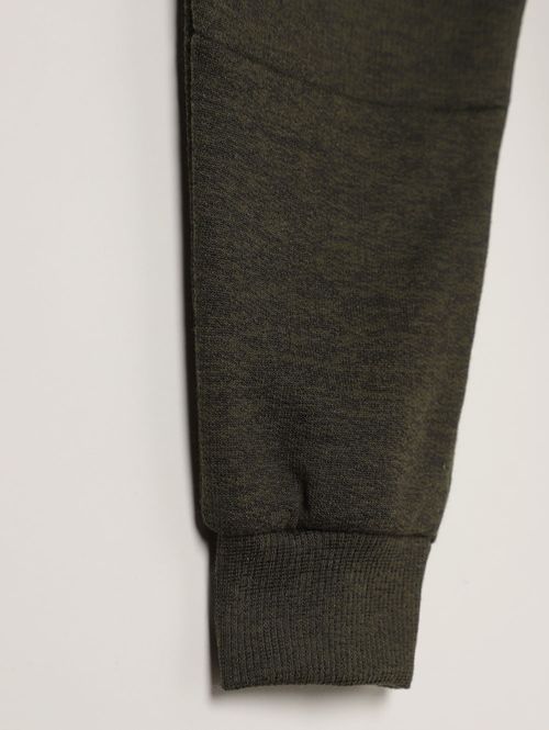 Calça Moletom Infantil Para Menino - VERDE