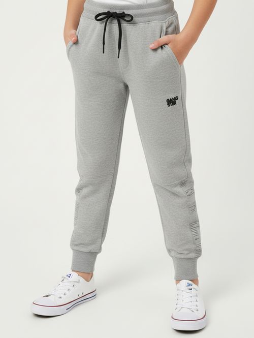 Calça Moletom Gangster Infantil Para Menino - MESCLA