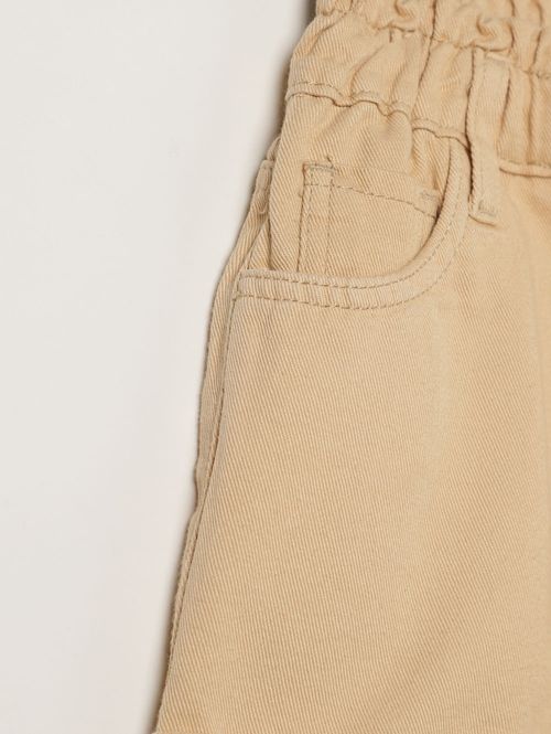 Short Sarja Juvenil Para Menina - BEGE