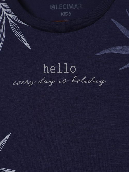 Conjunto Curto Infantil Para Menino - MARINHO