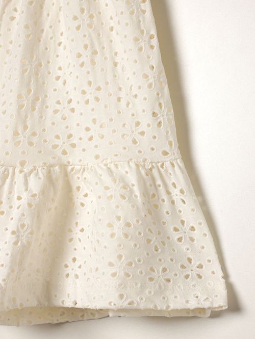 Saia Laise Juvenil Para Menina - OFF WHITE