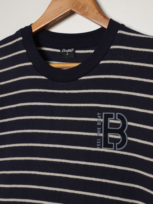 Camiseta Malha Juvenil Para Menino - MARINHO