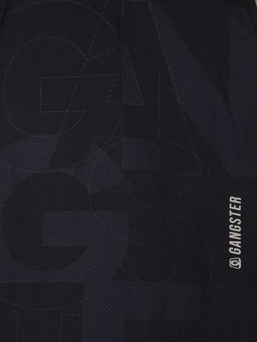 Camiseta Regata Gangster Infantil Para Menino- MARINHO