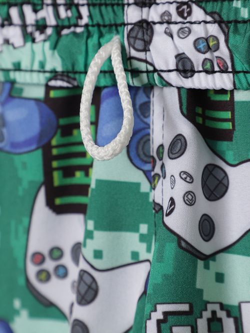 Bermuda Microfibra Infantil Para Menino - VERDE