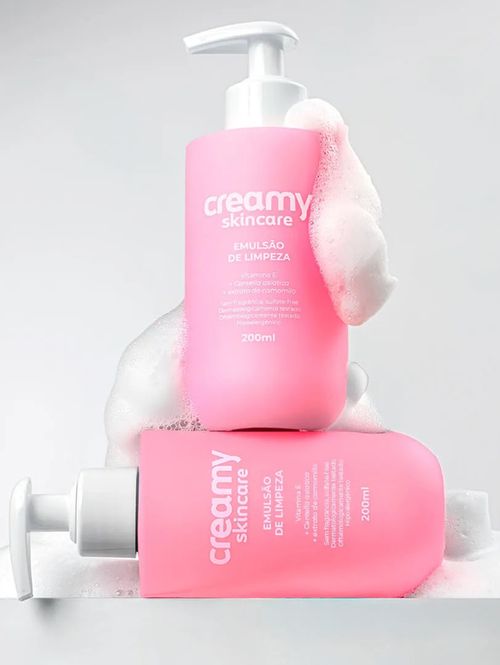 Emulsão de Limpeza Creamy 200ml UNICO
